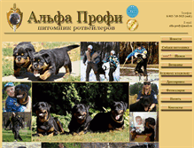 Tablet Screenshot of alfa-profy.ru